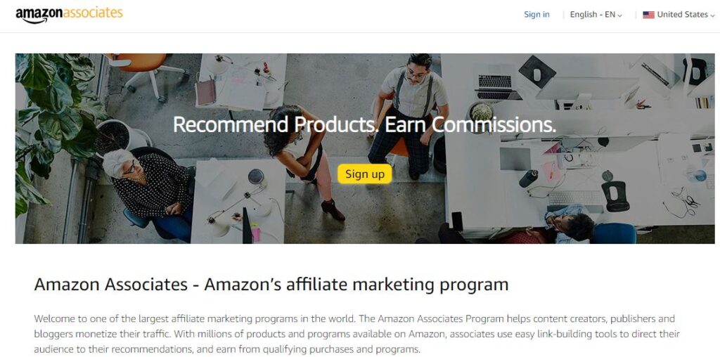 how to make money in Nigeria with Amazon associate 