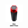 Mini Car Trash Bin with Lid and Compact Design