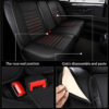 Luxury PU Leather Car Seat Cushion Set